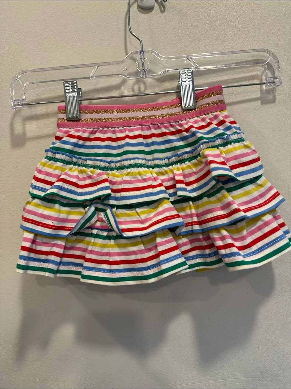 Mini Boden metallic stretch